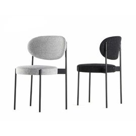 Metal personalizado e tela da cor que jantam cadeiras, cadeiras modernas do restaurante
