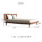 Mobília moderna da cama do estilo profissional da plataforma para o quarto home do hotel