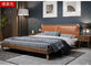 Projeto de madeira da forma da mobília da cama de plataforma da cinza moderna para hotéis/apartamentos