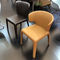 Multi projeto home colorido da forma da mobília das cadeiras de couro modernas da sala de jantar