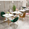 Cadeiras modernas da sala de jantar do multi quadro do metal do estilo para o restaurante/escritório/hotel