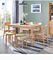 A mesa de jantar amigável do quadrado da sala de jantar da madeira de faia de Eco personalizou a cor/tamanho